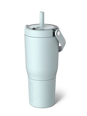 NWT BrüMate Resa 35oz 100% Leakproof Travel Tumbler w/Handle & Straw Blue Agave
